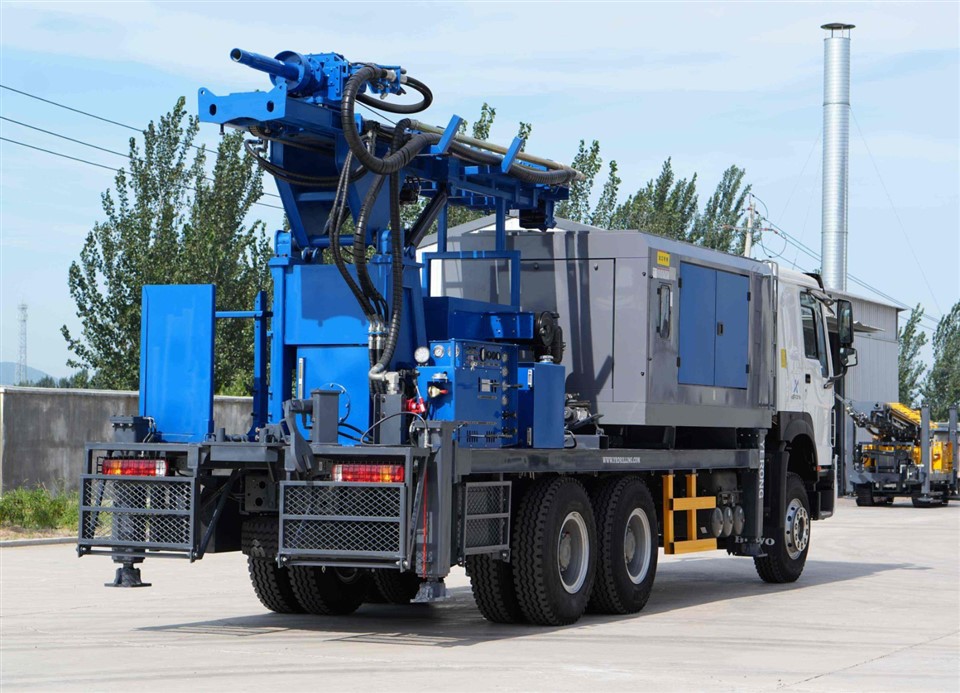 High-efficiency Truck Mounted Drilling Rig best